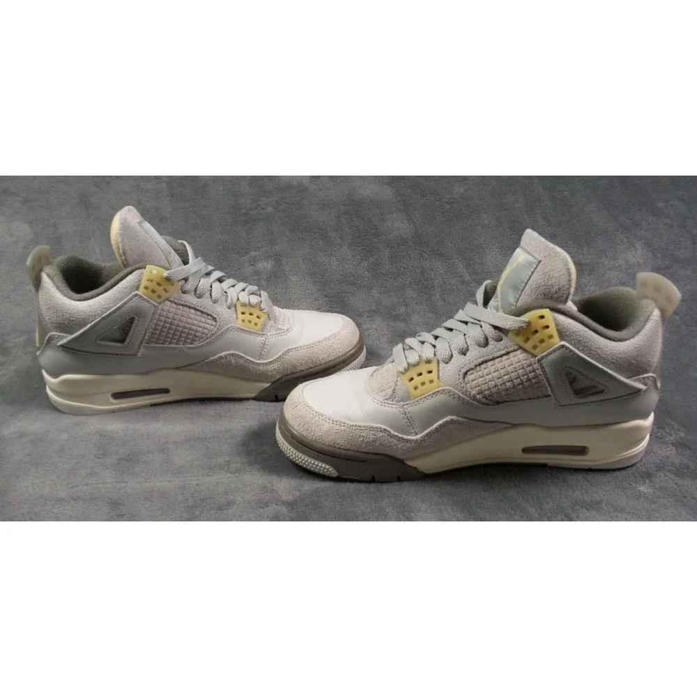Nike Air Jordan 4 Retro SE Shoes Mens Size 8‎ Gray Craft Photon Dust DV3742-021